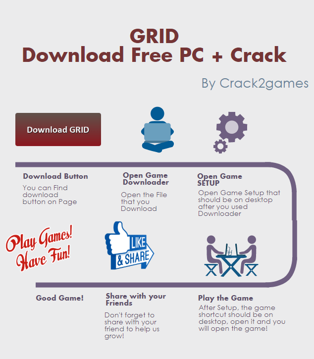 GRID download crack free