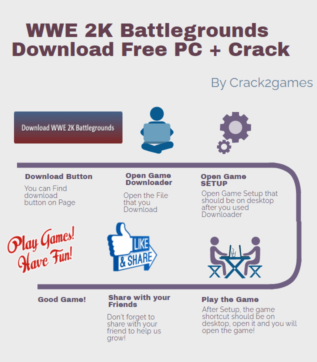 WWE 2K Battlegrounds download crack free