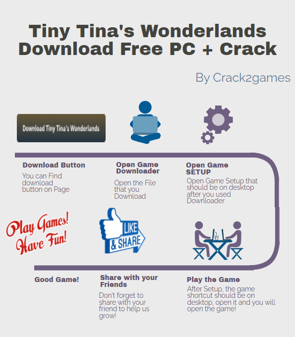 Tiny Tina's Wonderlands download crack torrent