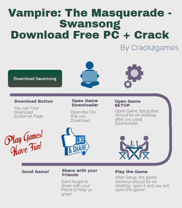 Vampire The Masquerade - Swansong download crack free